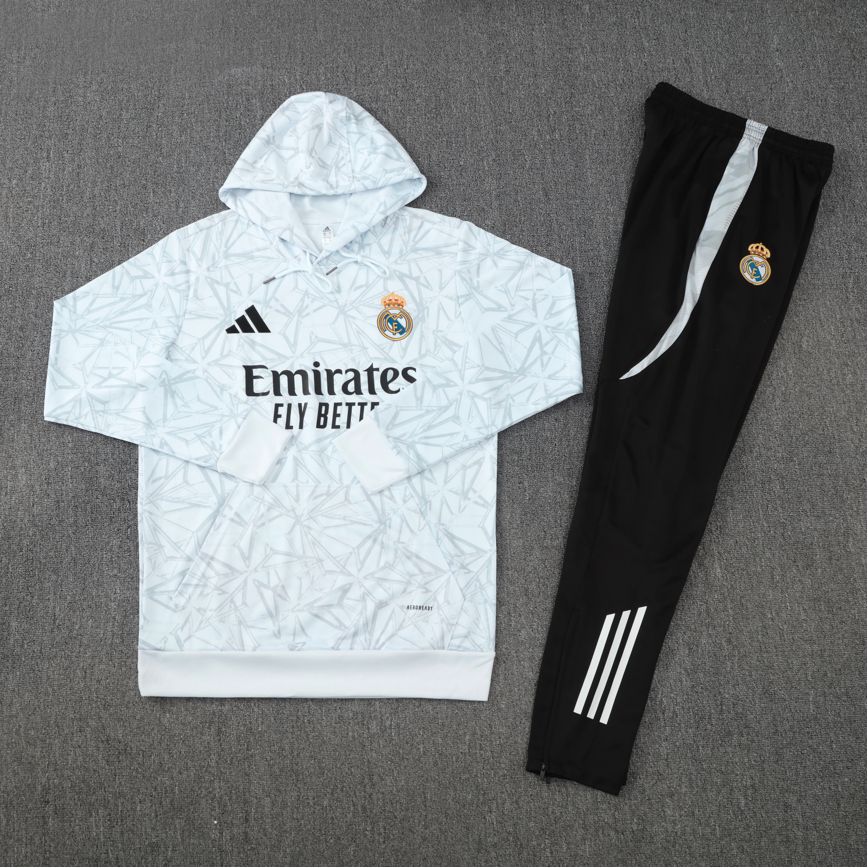 2025-26 Real Madrid Hooded Training Jersey view 17