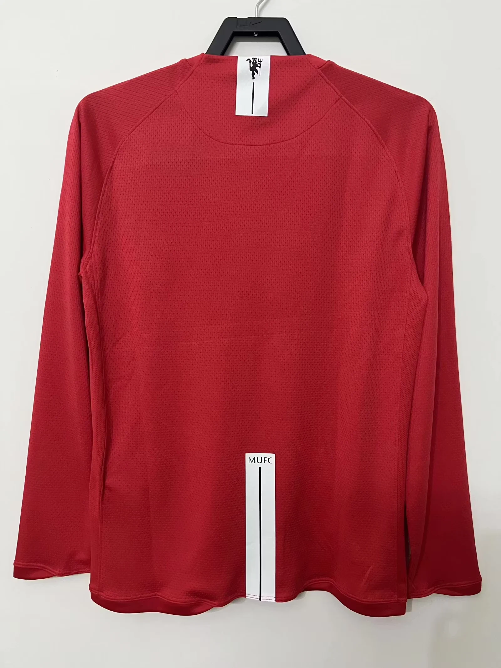 2007-08 Manchester United Home Long Sleeve Retro Shirt - Champions League Edition view 2