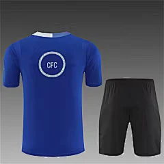 2025-26 Chelsea Blue T90 Short Sleeve Training Shirt view 2