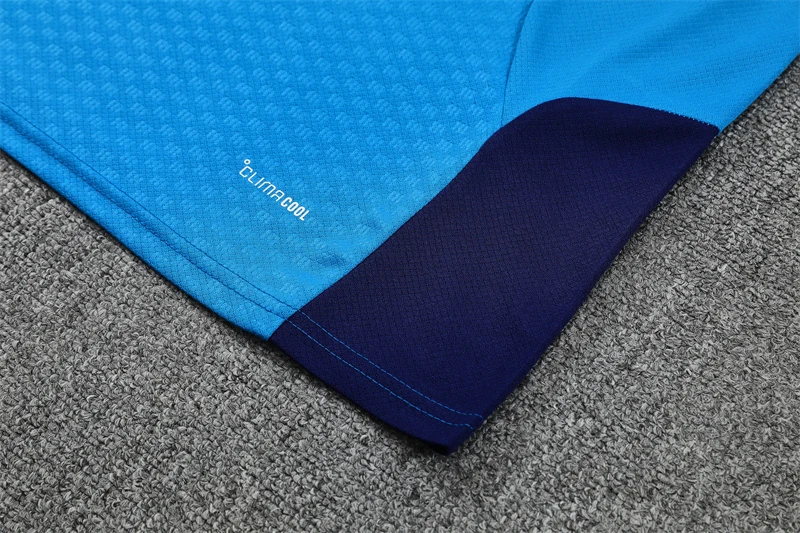 2026-27 Spain Lake Blue Short-Sleeve Training Jersey view 6