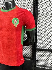 2025-26 Morocco Home Shirt - Players view 4