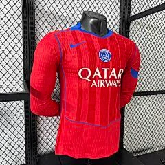 2025-26 Paris Saint-Germain Second Away Long-Sleeve Jersey - Player Version view 6