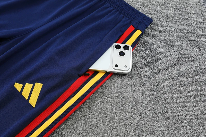 2026-27 Spain Royal Blue Half-Zip Training Jersey view 11