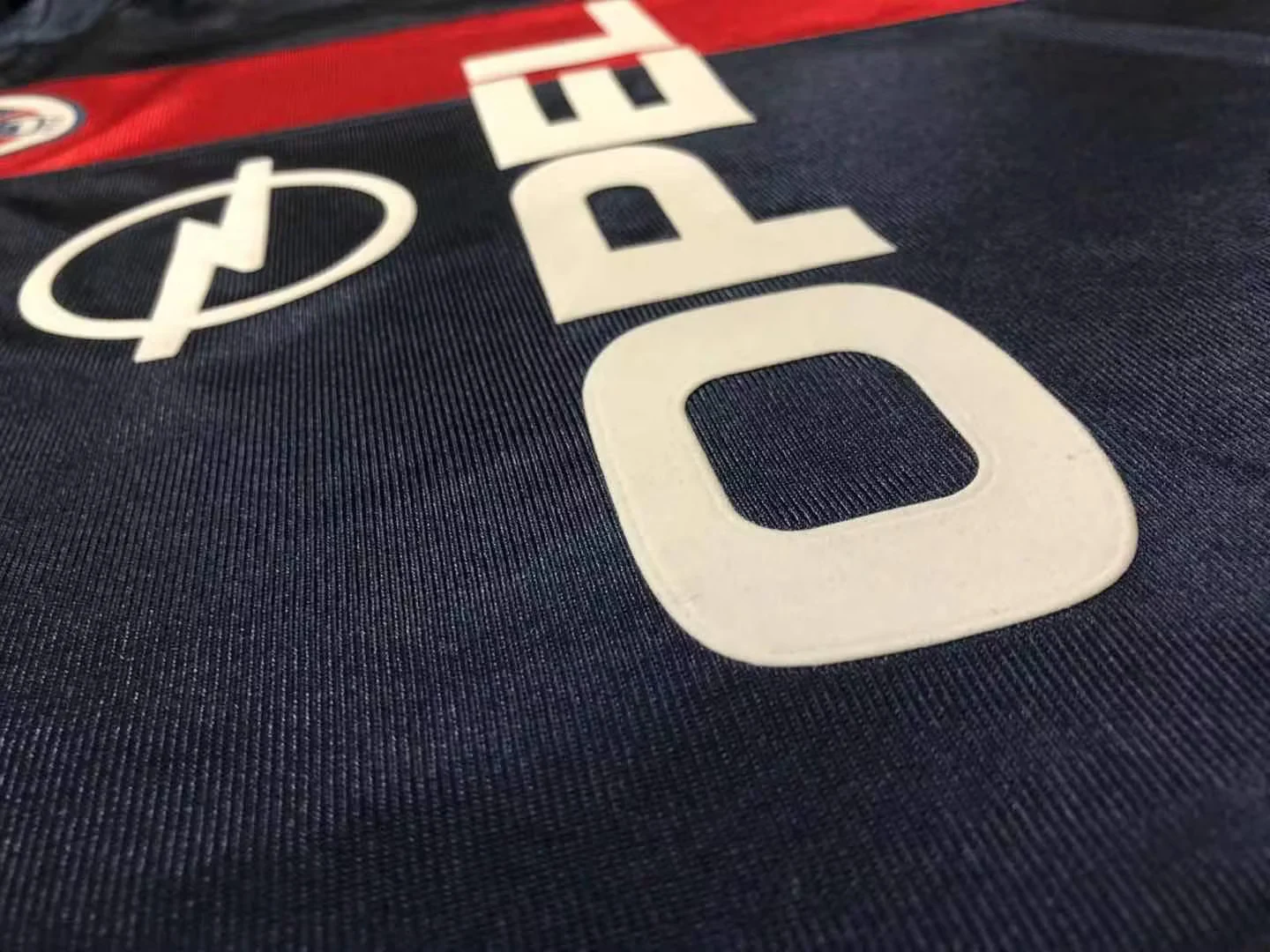 2001 Paris home retro jersey view 5