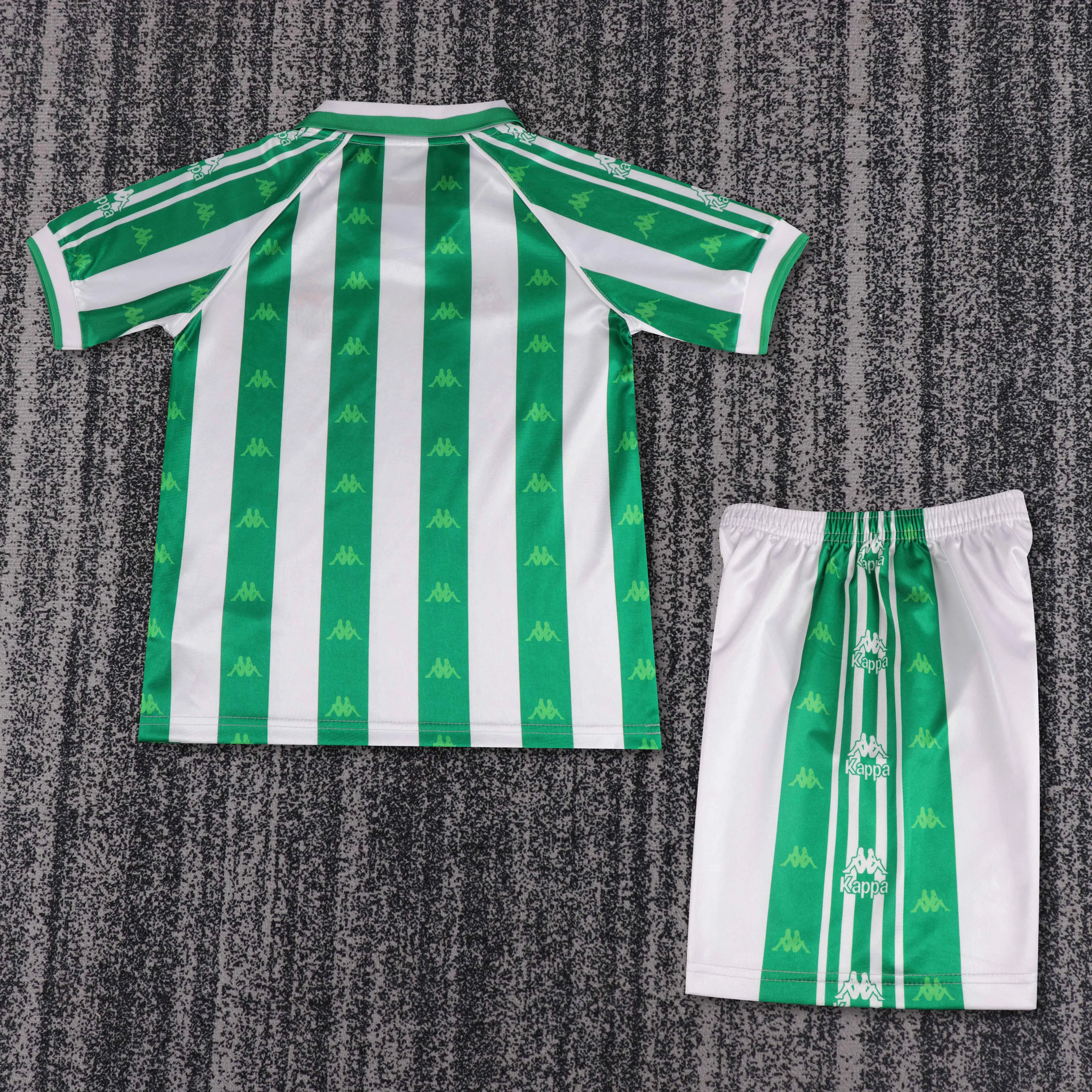 1995-97 Real Betis Home Retro Shirt - Kids view 2