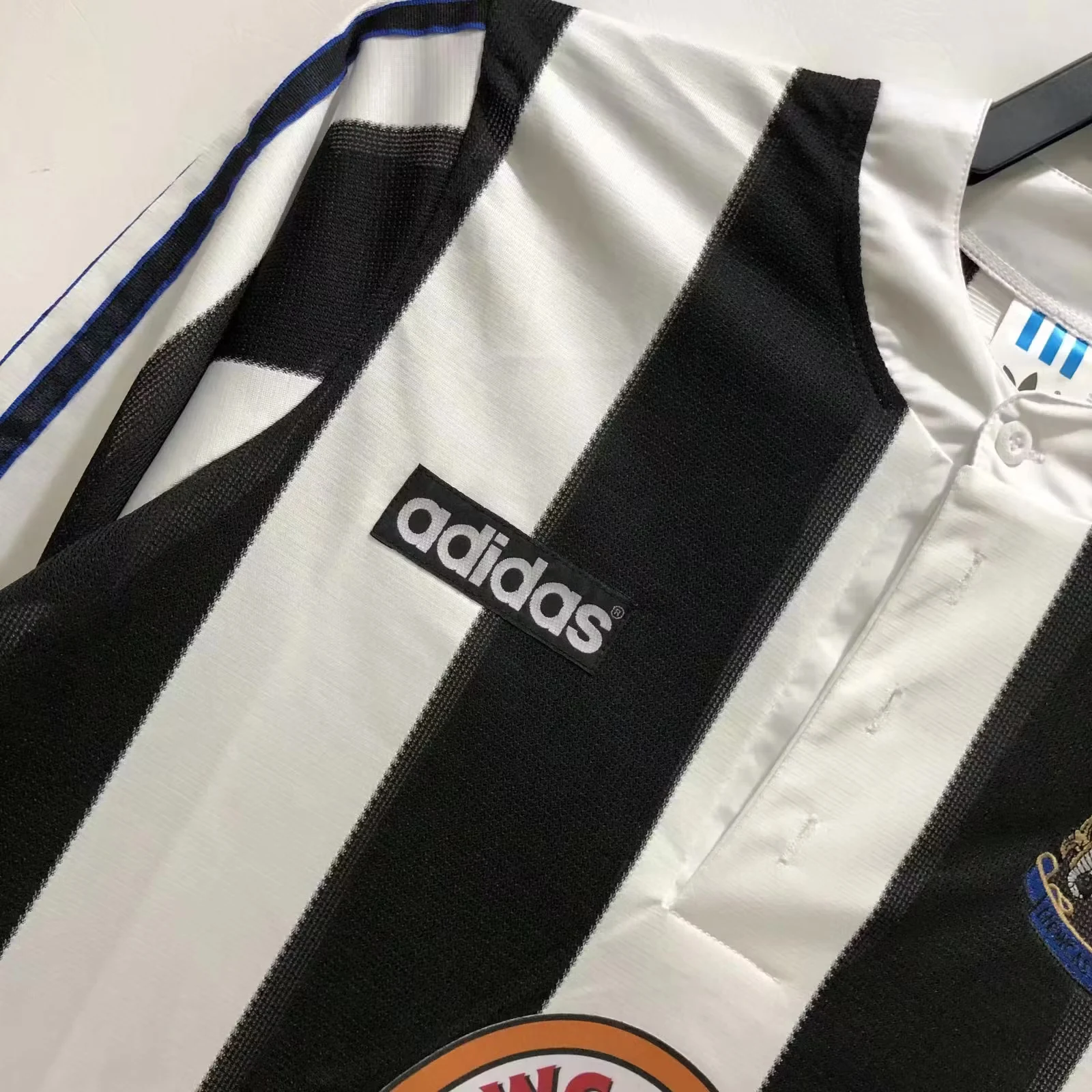 1995-97 Newcastle United Home Long Sleeve Retro Shirt view 9