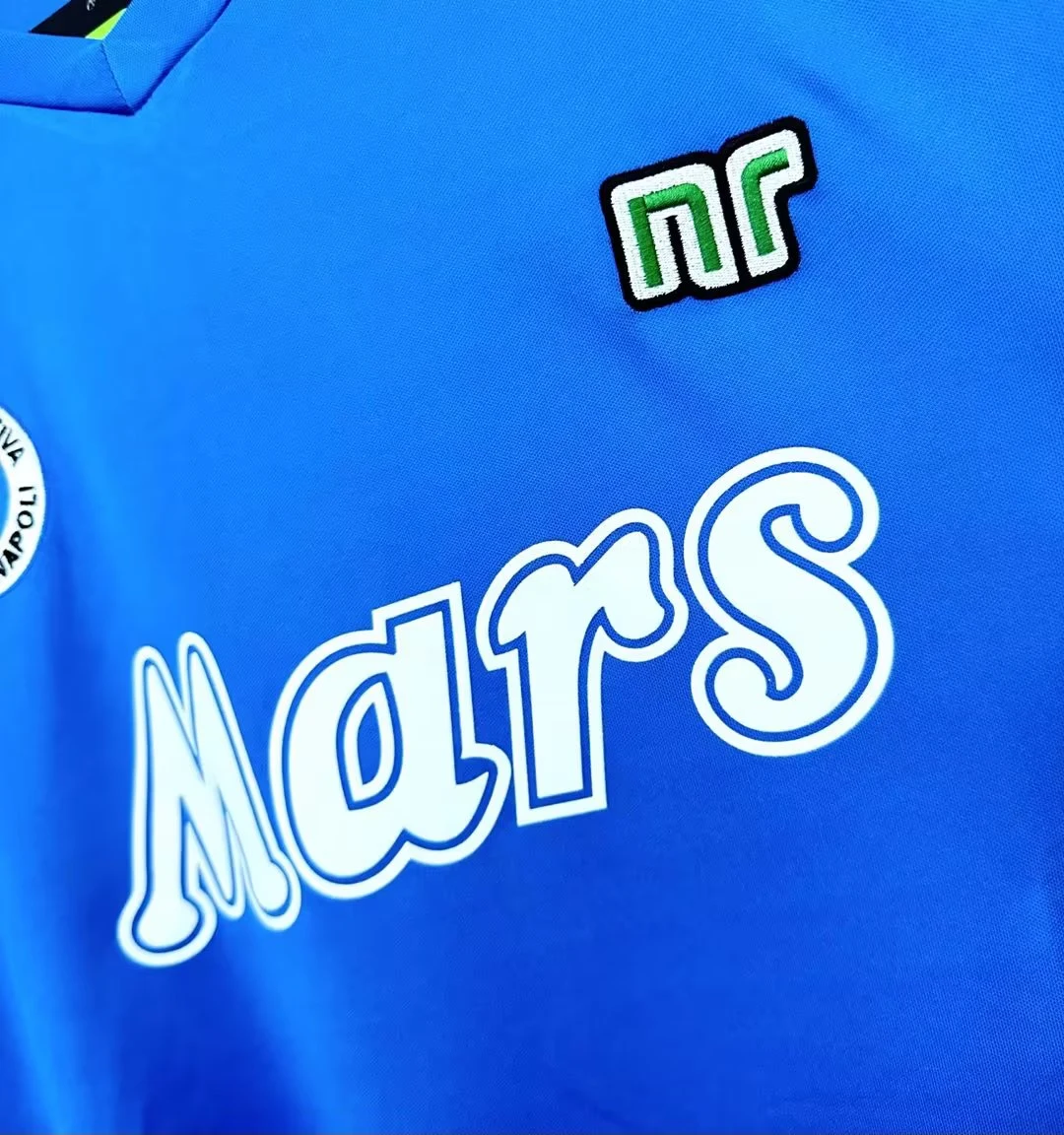 1988-89 Napoli Home Retro Jersey view 6