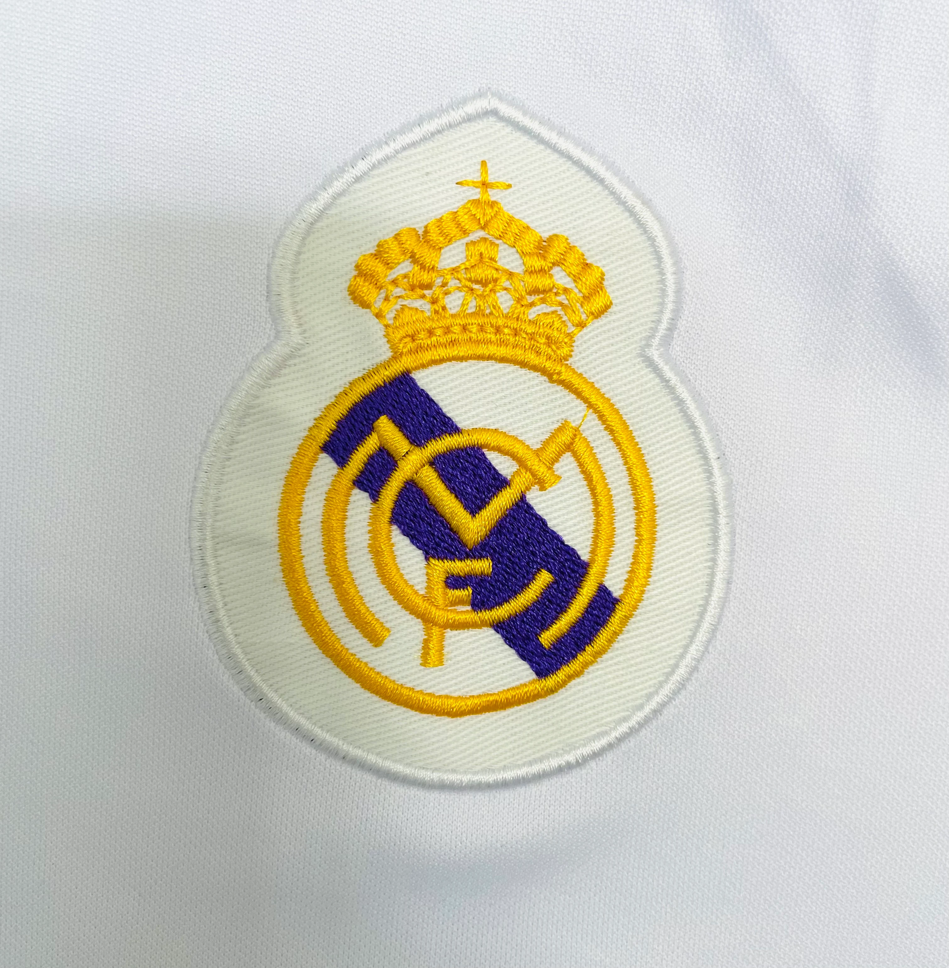 1984-85 Real Madrid Home Retro Jersey view 6