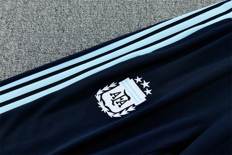 2026-27 Argentina Royal Blue Half-Zip Training Jersey view 13