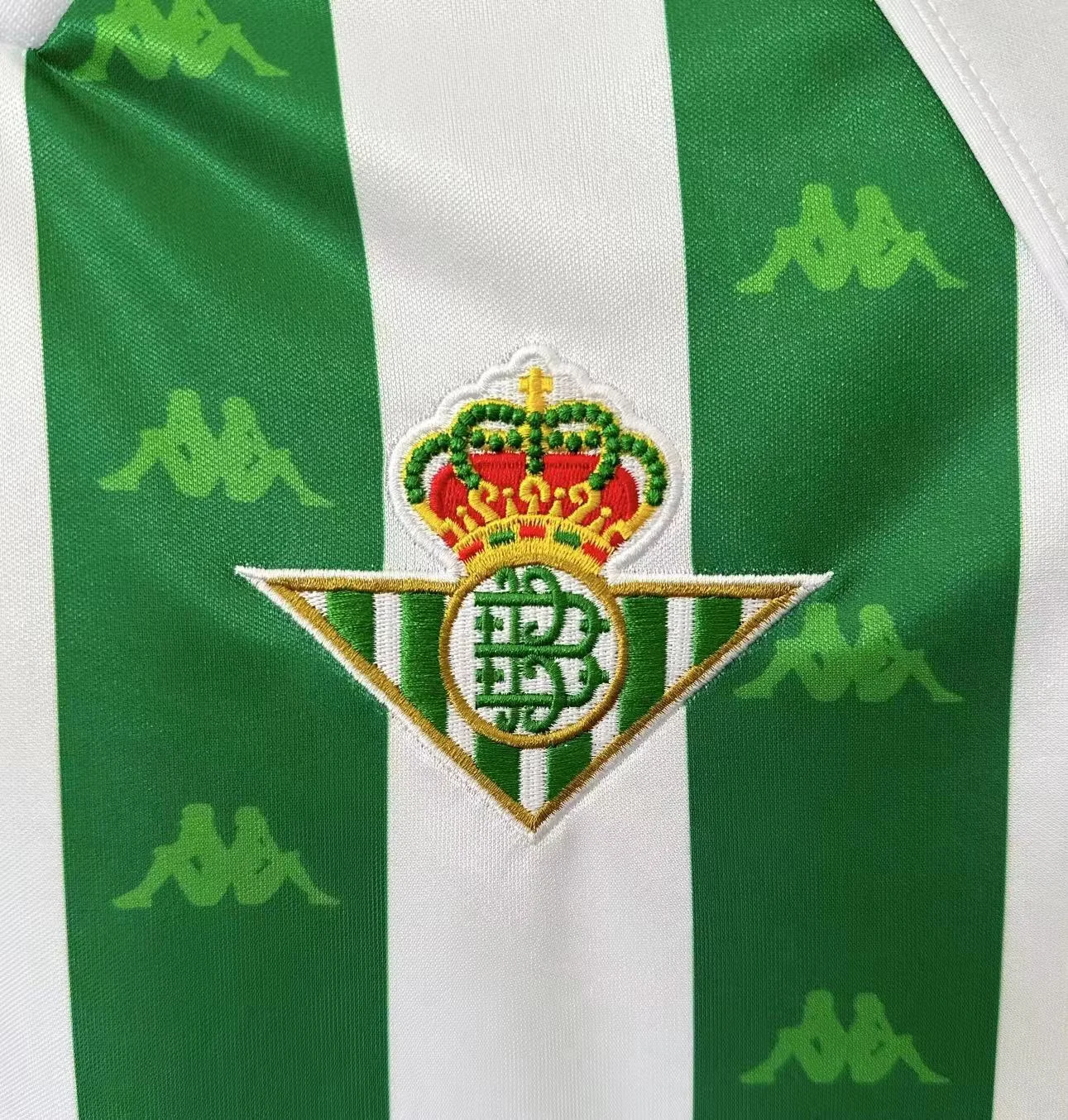 1995-97 Real Betis Home Long Sleeve Retro Shirt - No Ads view 5