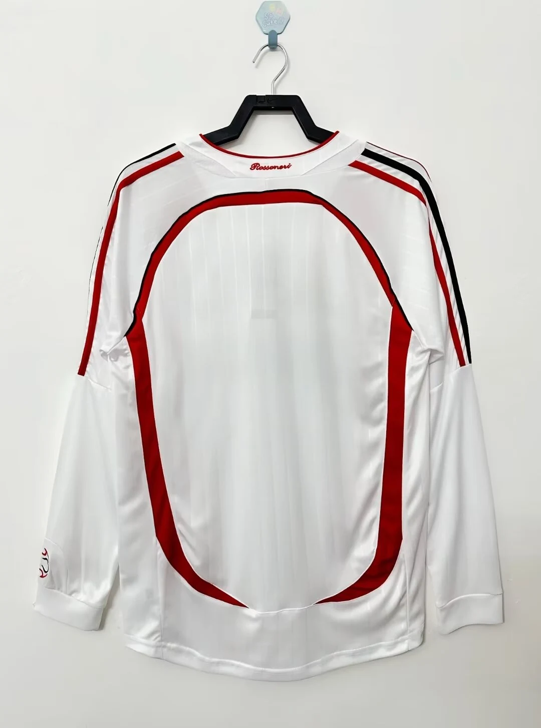 2006-07 AC Away Long Sleeve Retro Jersey view 2