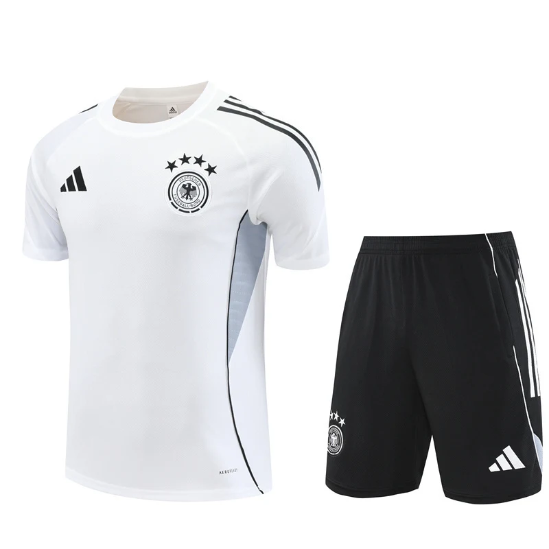 2025-26 Germany White Short-Sleeve Training Jersey view 18