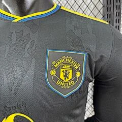 2025-26 Manchester United Away Long Sleeve Shirt - Player Edition view 5