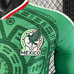 2026-27 Mexico Home Long-Sleeve Jersey - Player Version view 5