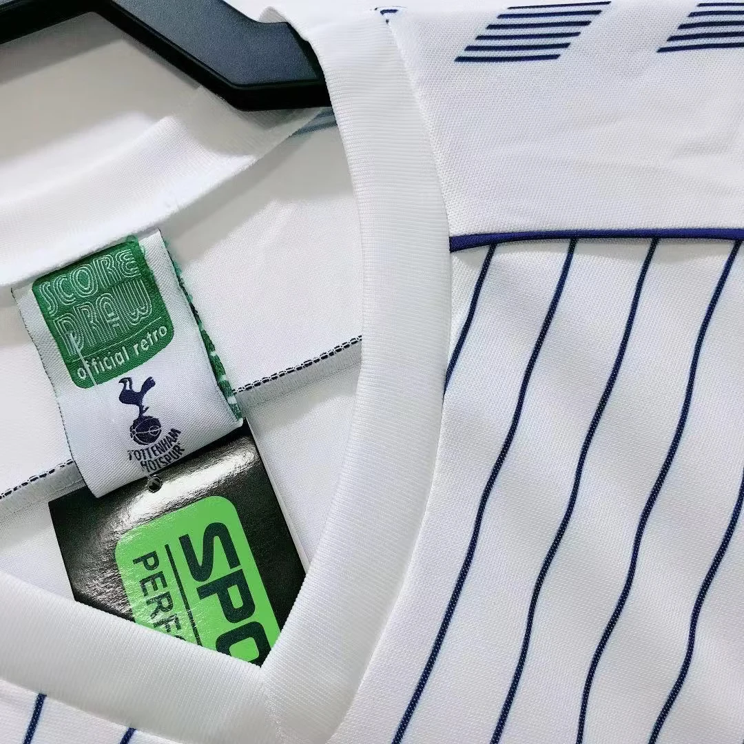 1986 Tottenham Hotspur Home Retro Jersey view 6