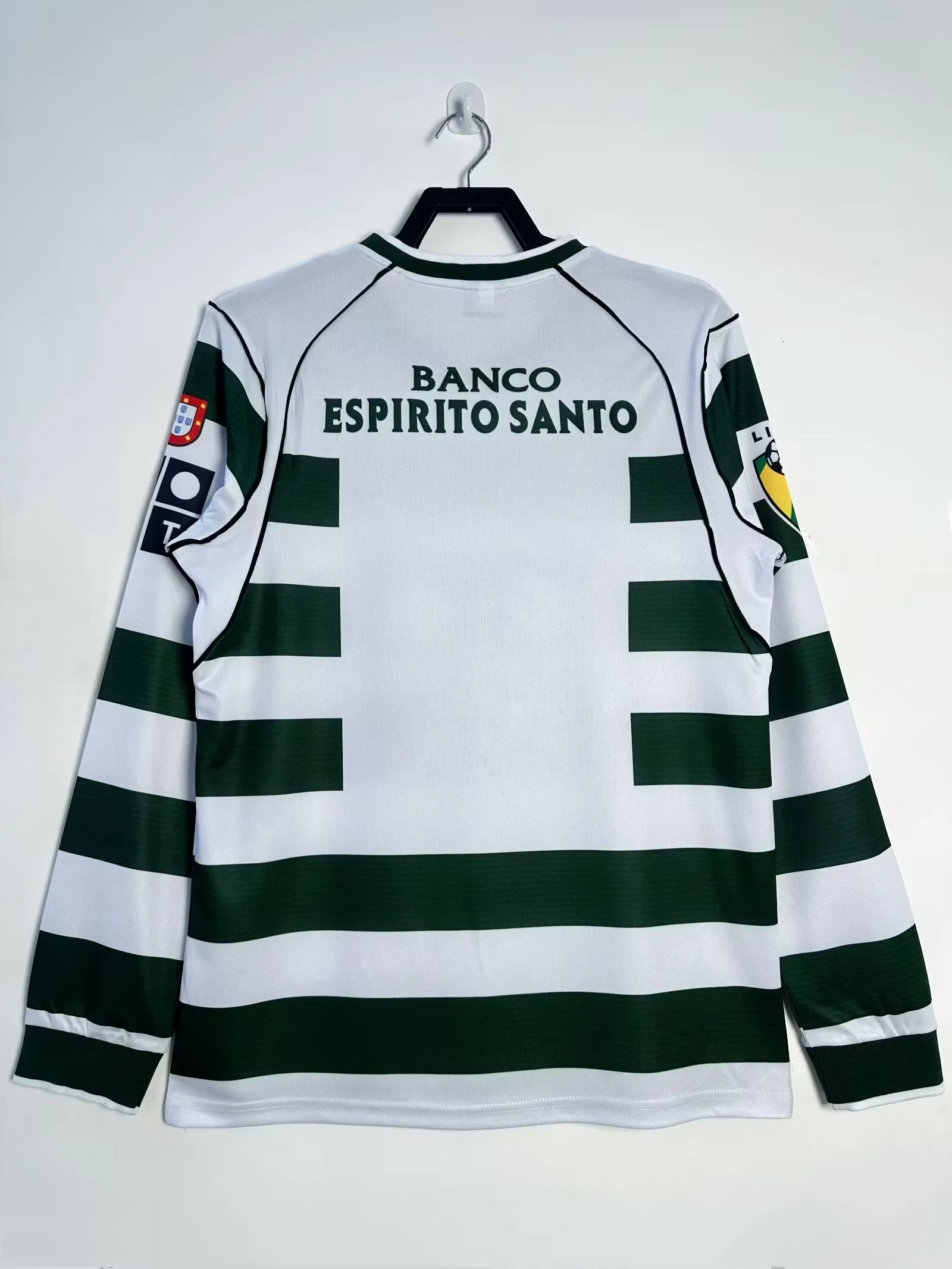 2001-03 Lisbon Home Long Sleeve Retro Jersey view 2