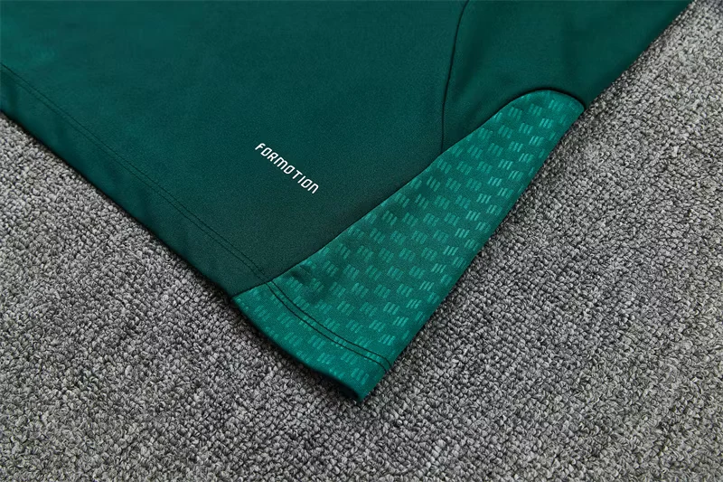 2026-27 Real Madrid Dark Green Half-Zip Training Jersey view 13