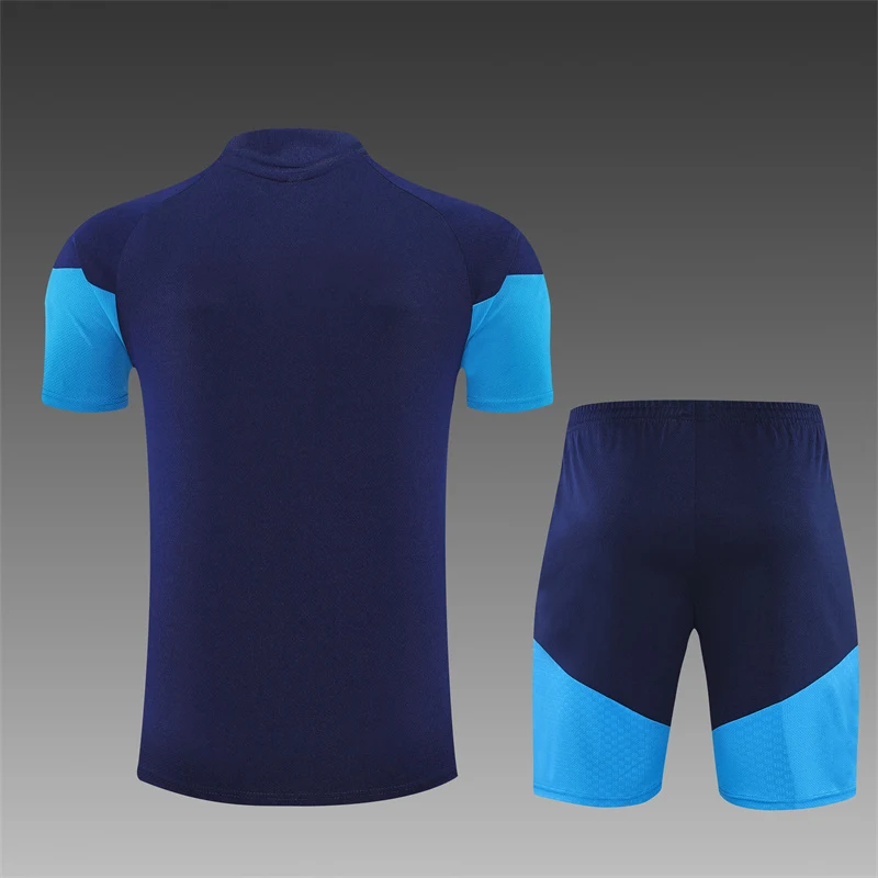 2026-27 Spain Royal Blue Short-Sleeve Training Jersey (Two Stars) view 2