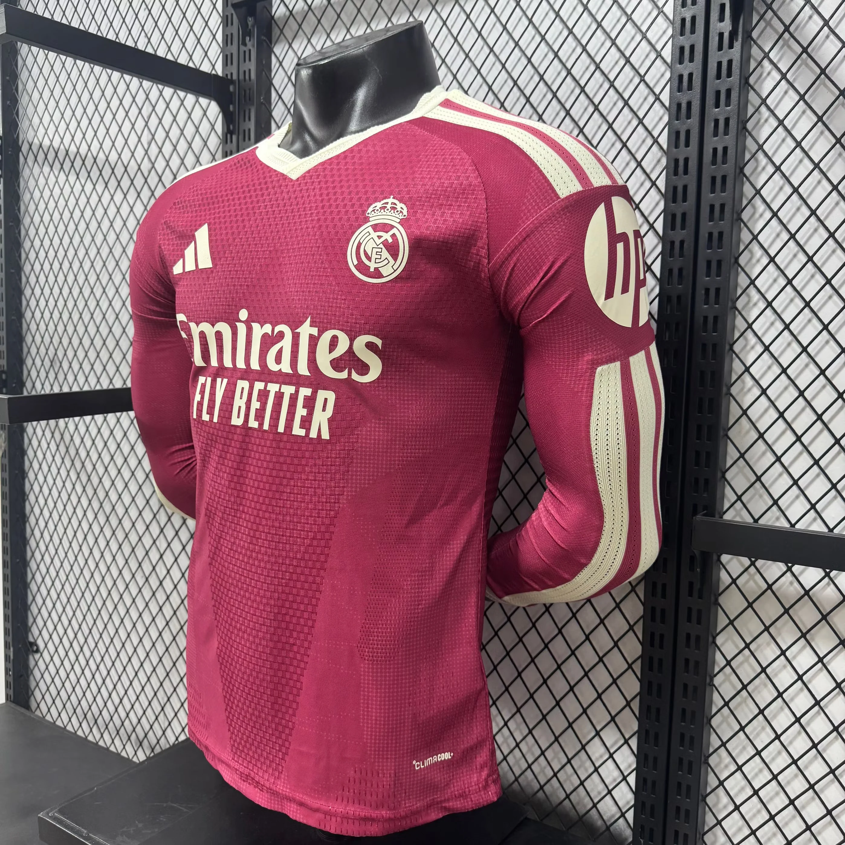 2026-27 Real Madrid Away Long-Sleeve Jersey – Player Version view 8