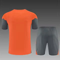 2025-26 Bayern Munich Orange Short Sleeve Training Jersey view 2