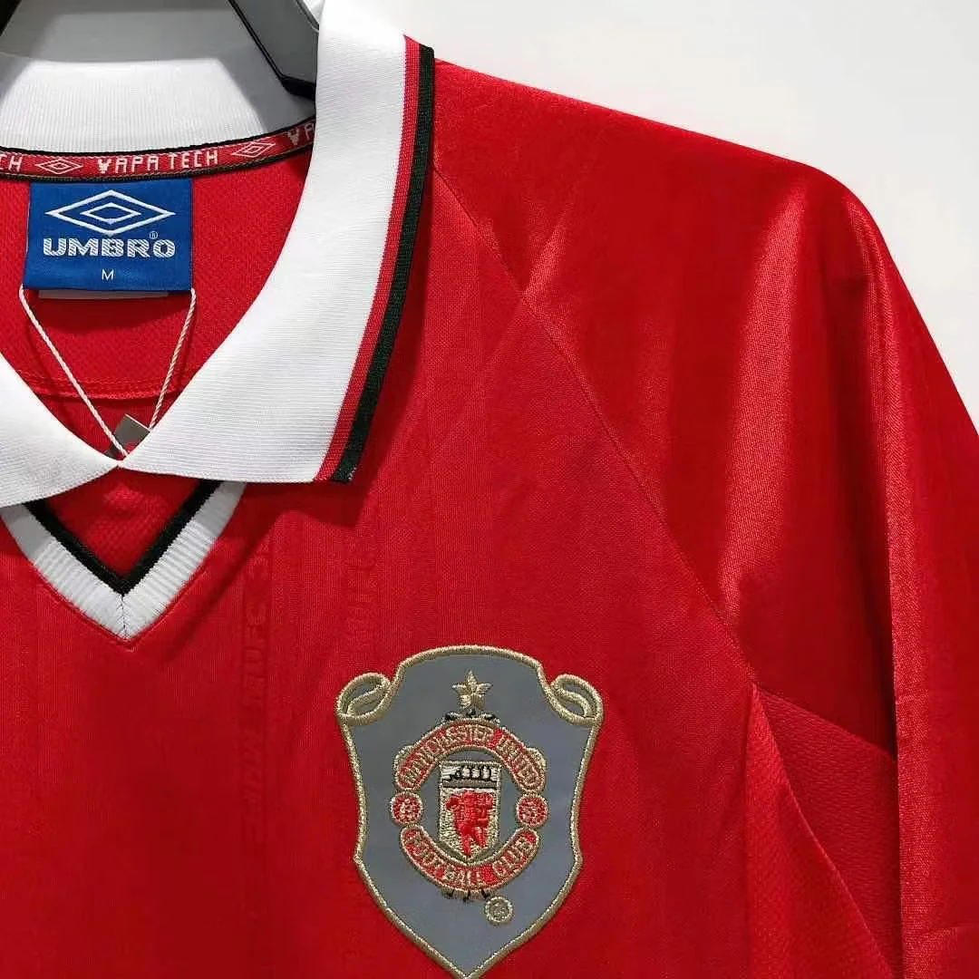 1999-00 Manchester United home retro jersey view 7