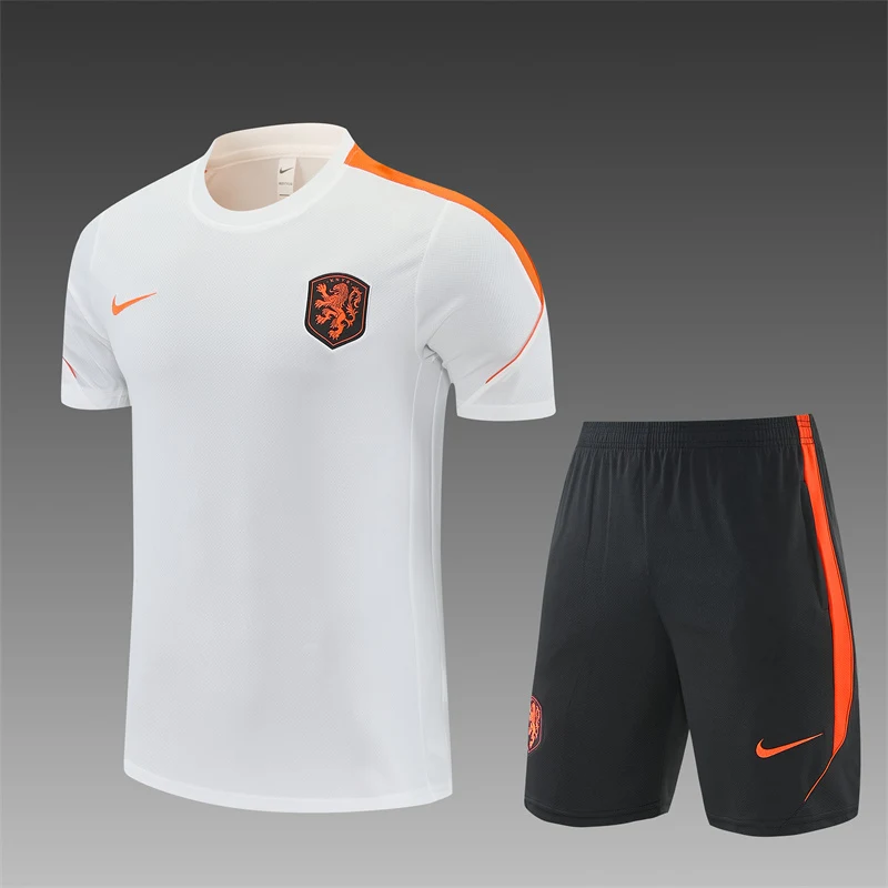 2026-27 Netherlands White Short-Sleeve Training Jersey