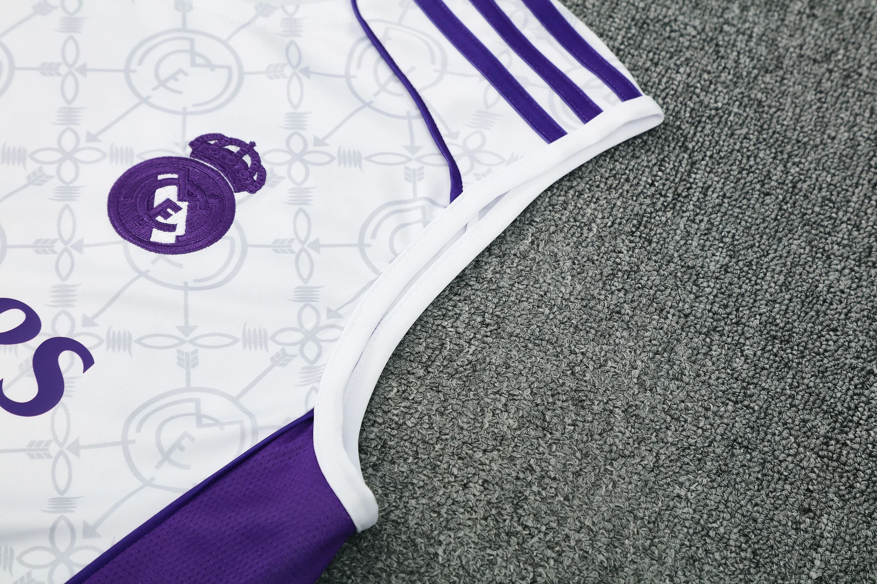 2025-26 Real Madrid Training Vest Jersey view 8