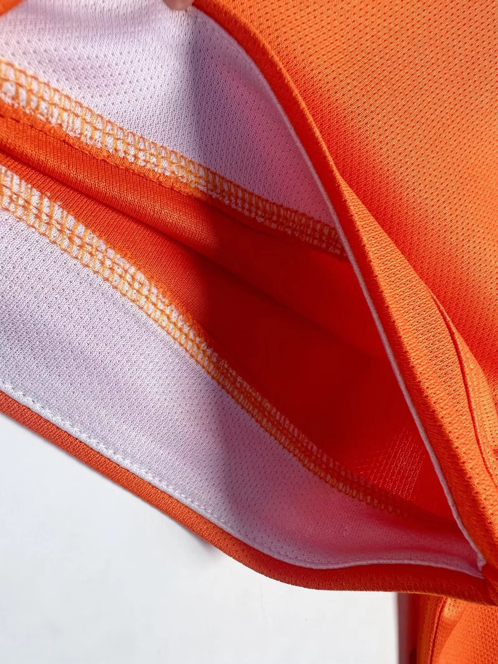 2014 Netherlands Home Retro Jersey view 4