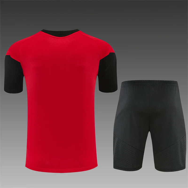 2026-27 Manchester United Red Short-Sleeve Training Jersey view 2