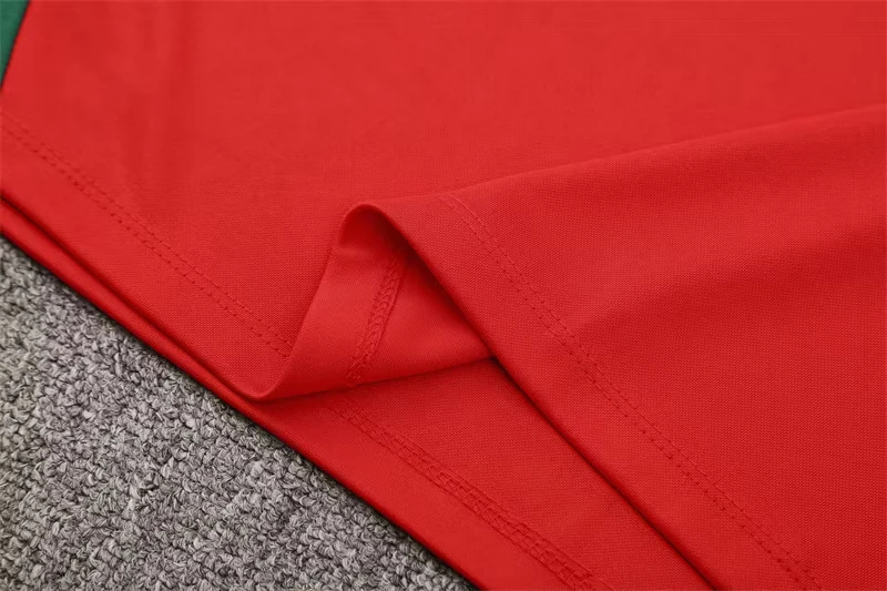 2025-26 Portugal Red Half-Zip Training Jersey view 8