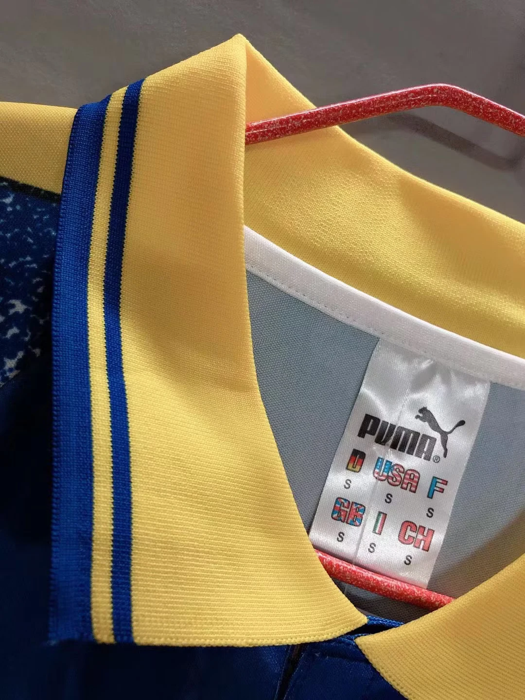 1995-97 Parma Blue Retro Jersey view 6