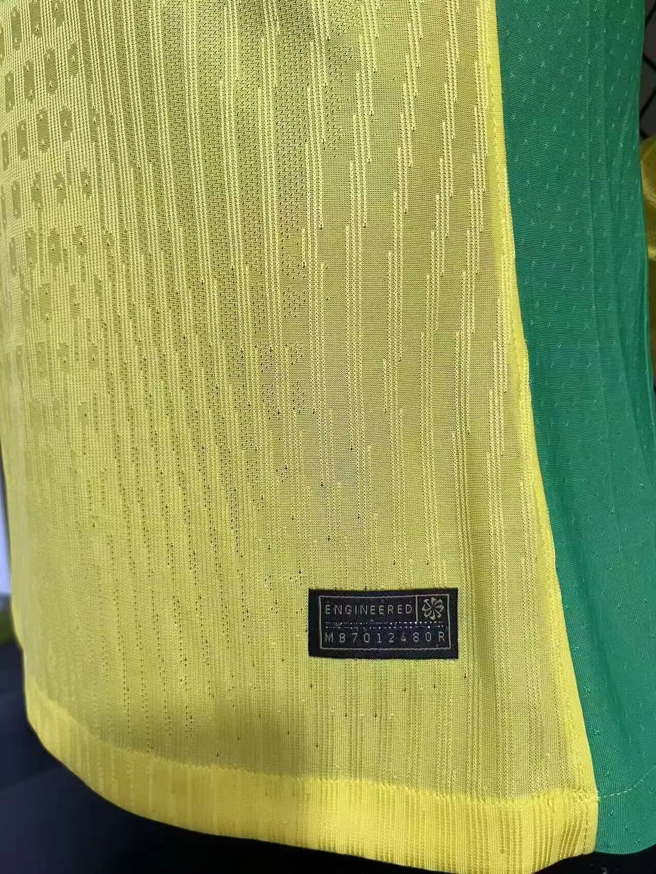 2025-26 Brazil Home Long-Sleeve Jersey – Player Version view 6