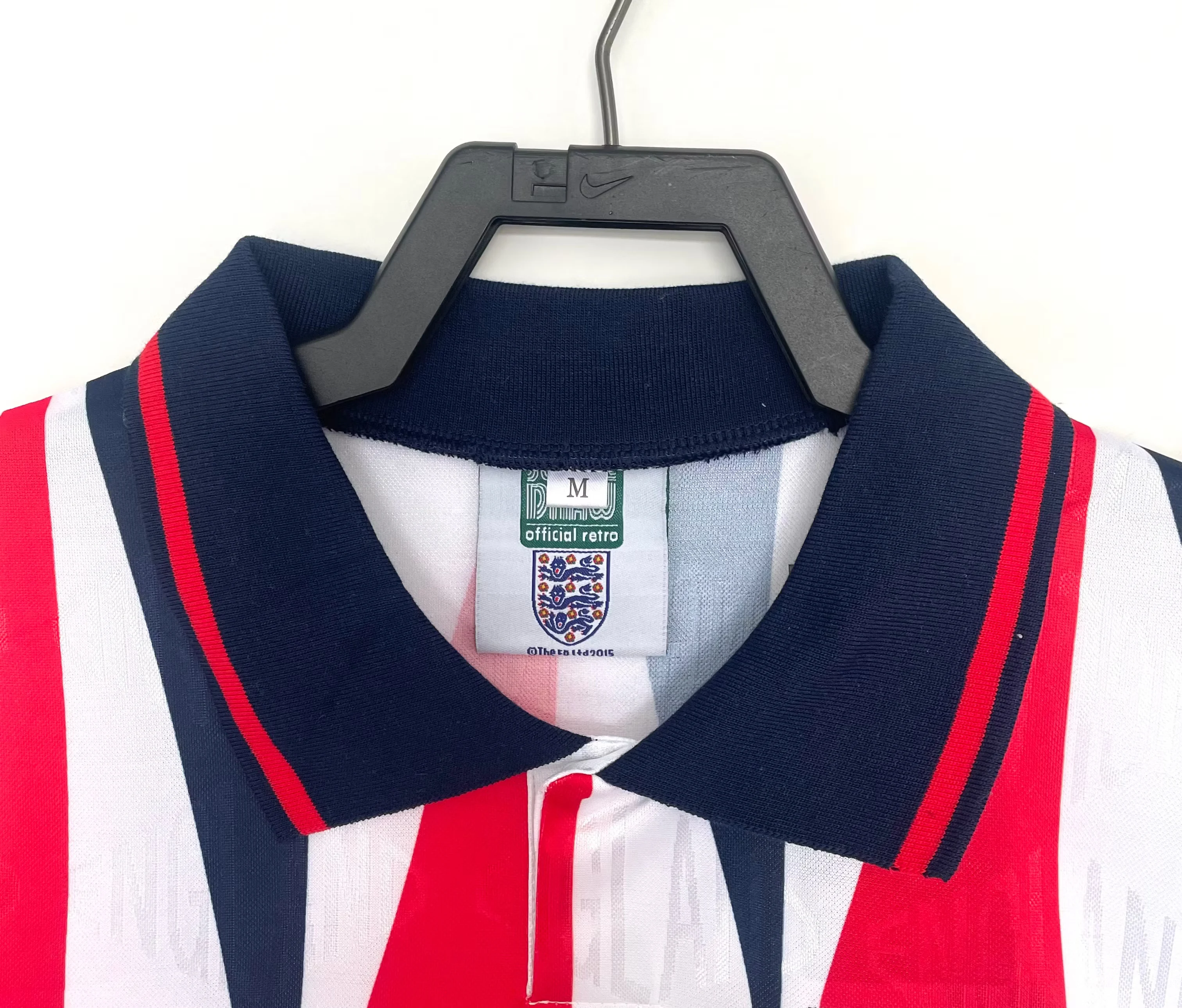 1992 England Home Retro Jersey view 6