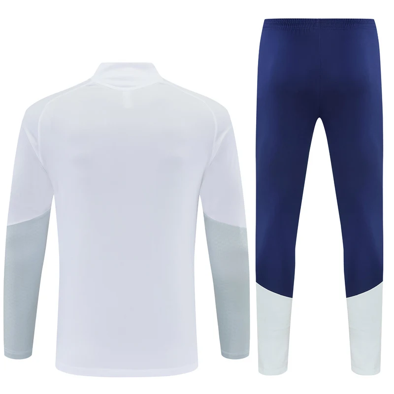 2026-27 Real Madrid White Half-Zip Training Jersey view 15