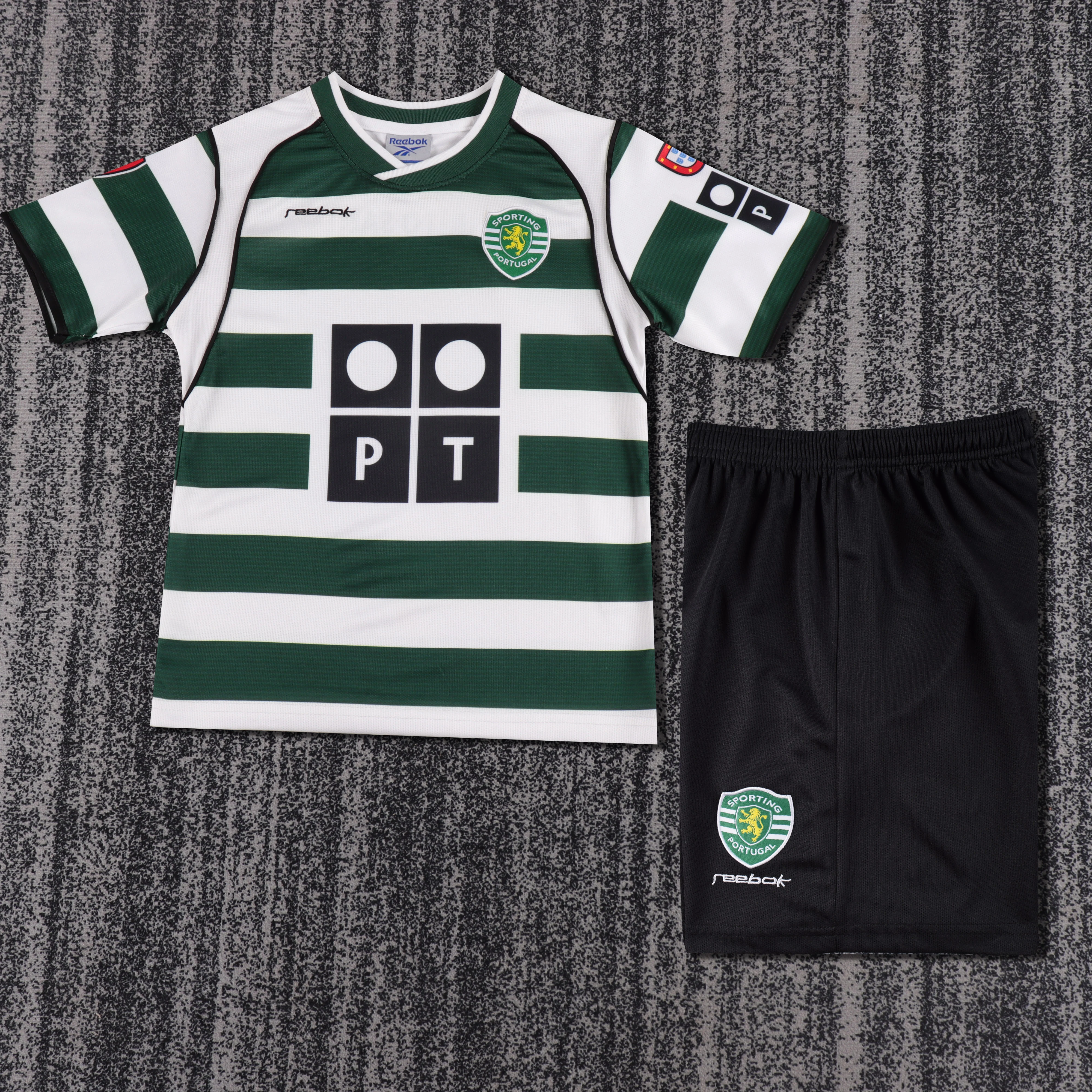 2001-03 Lisbon Home Retro Shirt - Kids