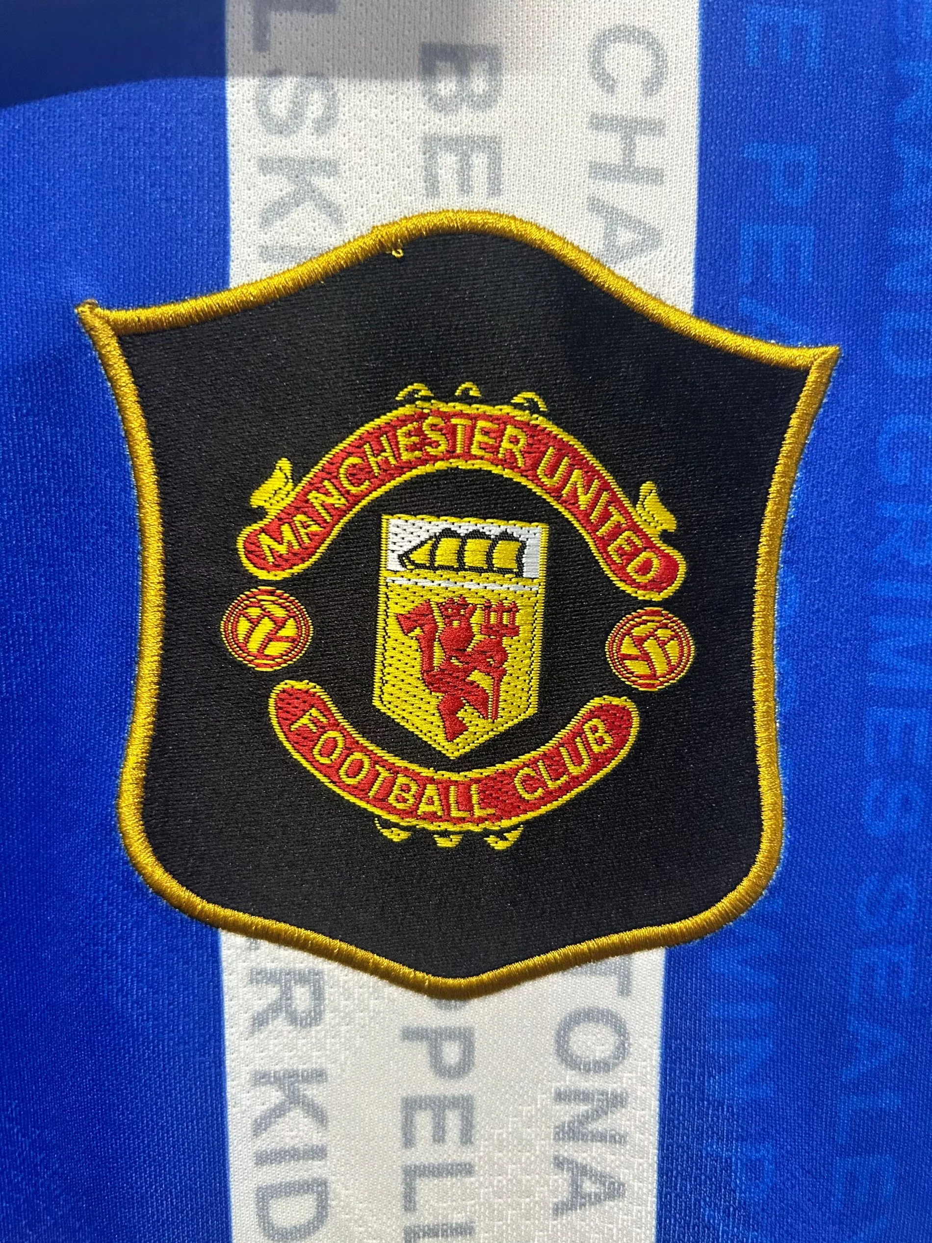 1994-96 Manchester United Second Away Retro Jersey view 5