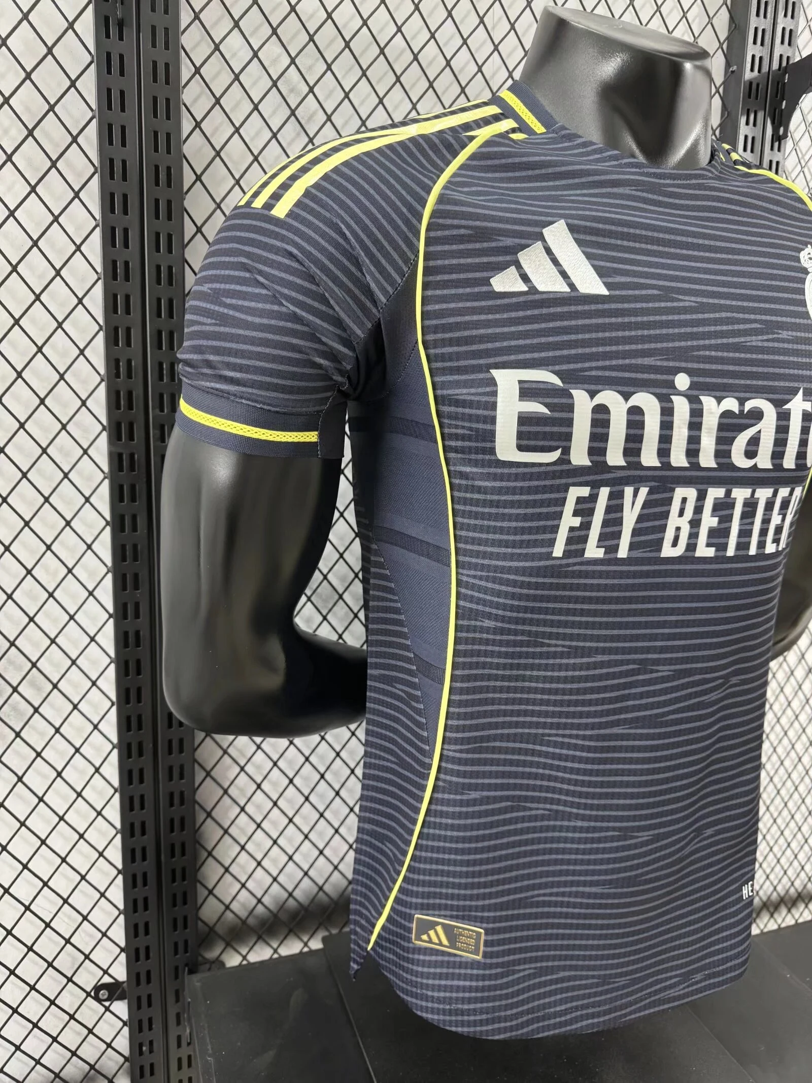 2025-26 Real Madrid Away Jersey - Player Edition view 3