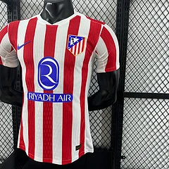 2025-26 Atletico Madrid Home Jersey - Player Edition view 7