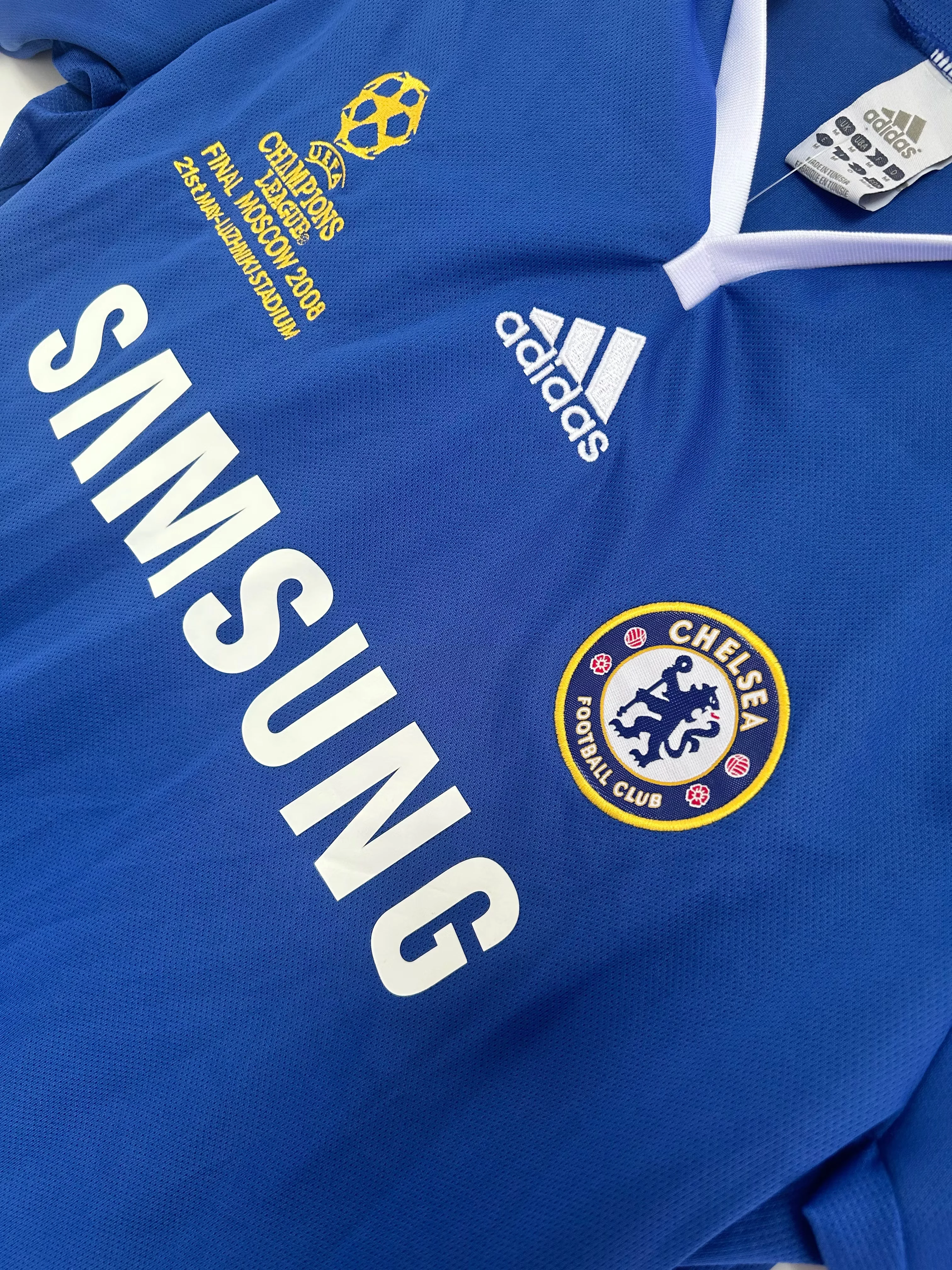 2007-08 Chelsea Home Retro Shirt view 7