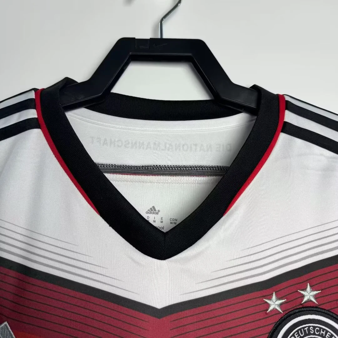 2014 Germany Home Retro Jersey view 7
