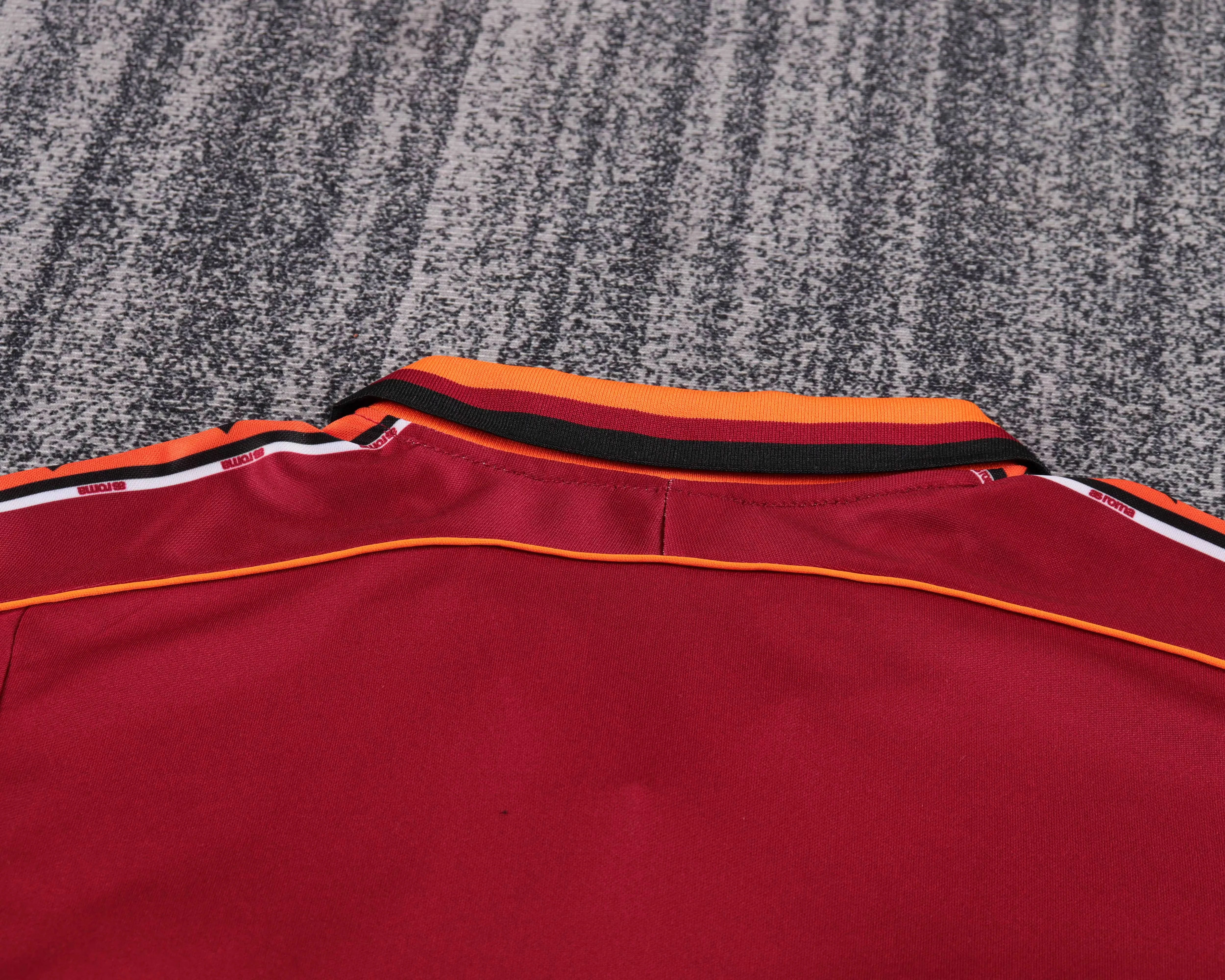 1998-99 Roma Home Retro Shirt - Kids view 9