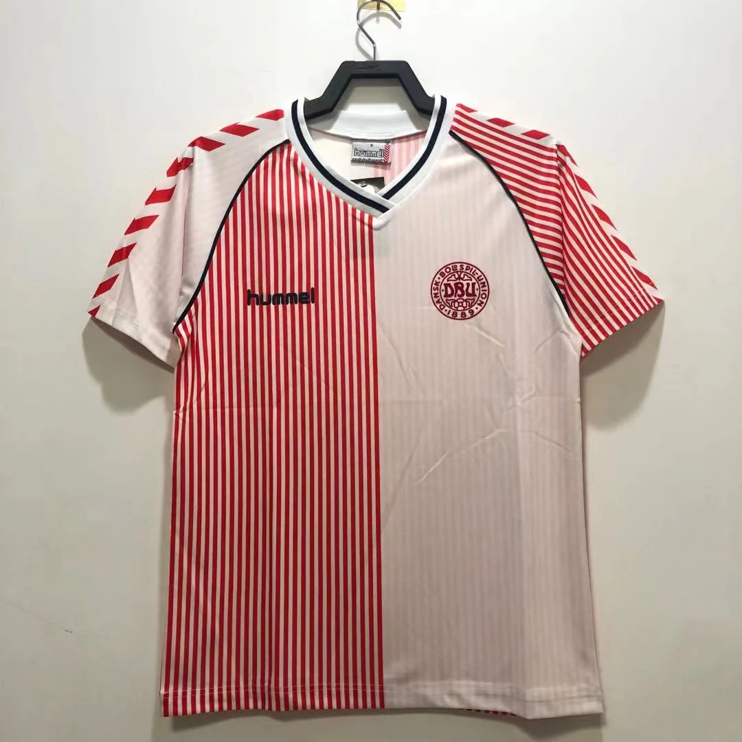 1986 Denmark Away Retro Jersey