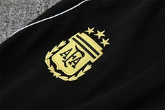 2025-26 Argentina Black Half-zip Training Jersey view 7