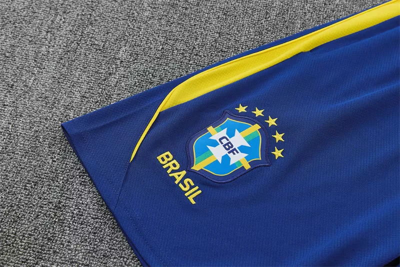 2026-27 Brazil Royal Blue Short-Sleeve Training Jersey view 12