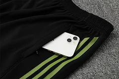 2025-26 Real Madrid Black and Green Short Sleeve Training Jersey view 4