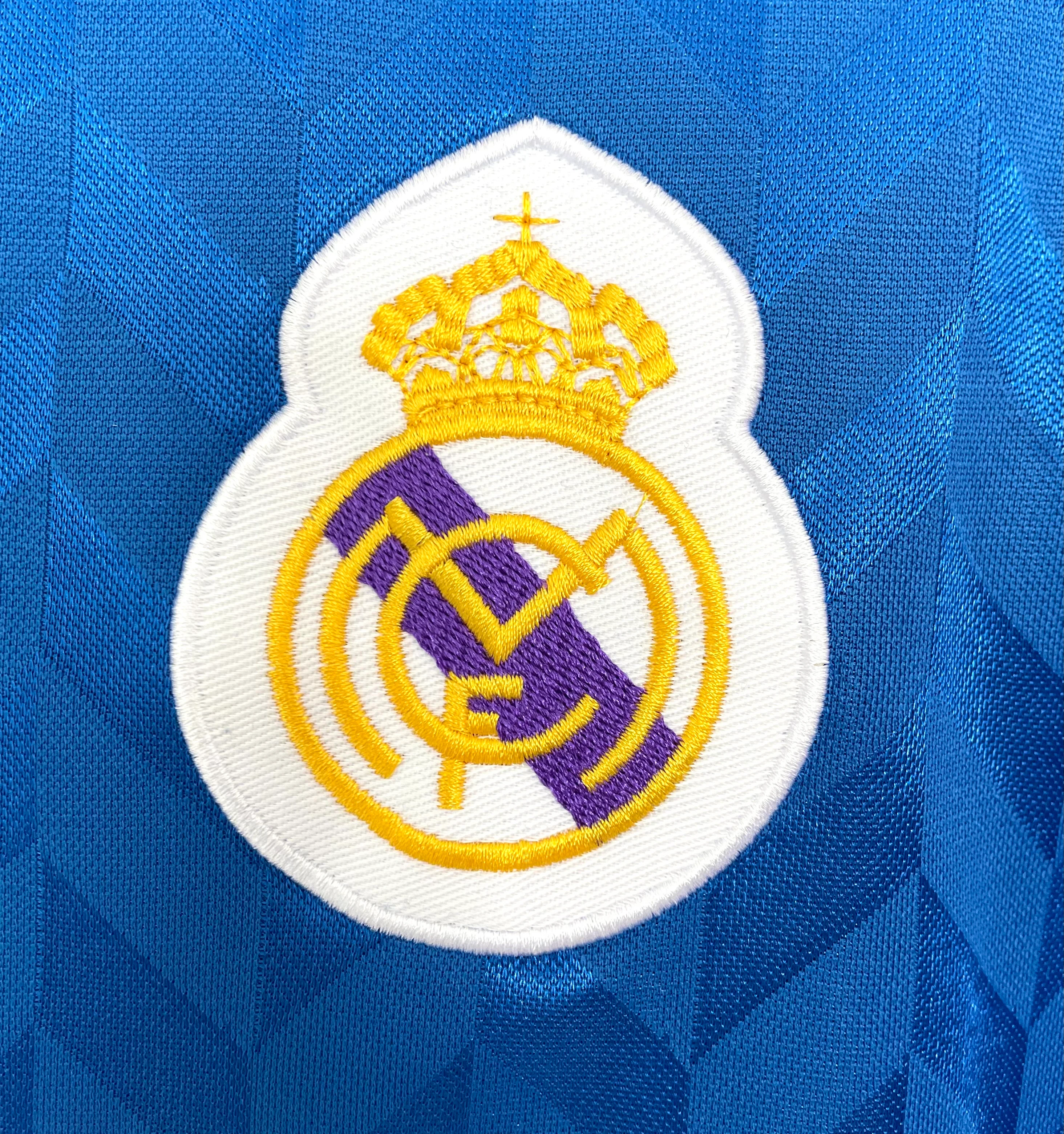 1986-87 Real Madrid Away Retro Jersey view 3