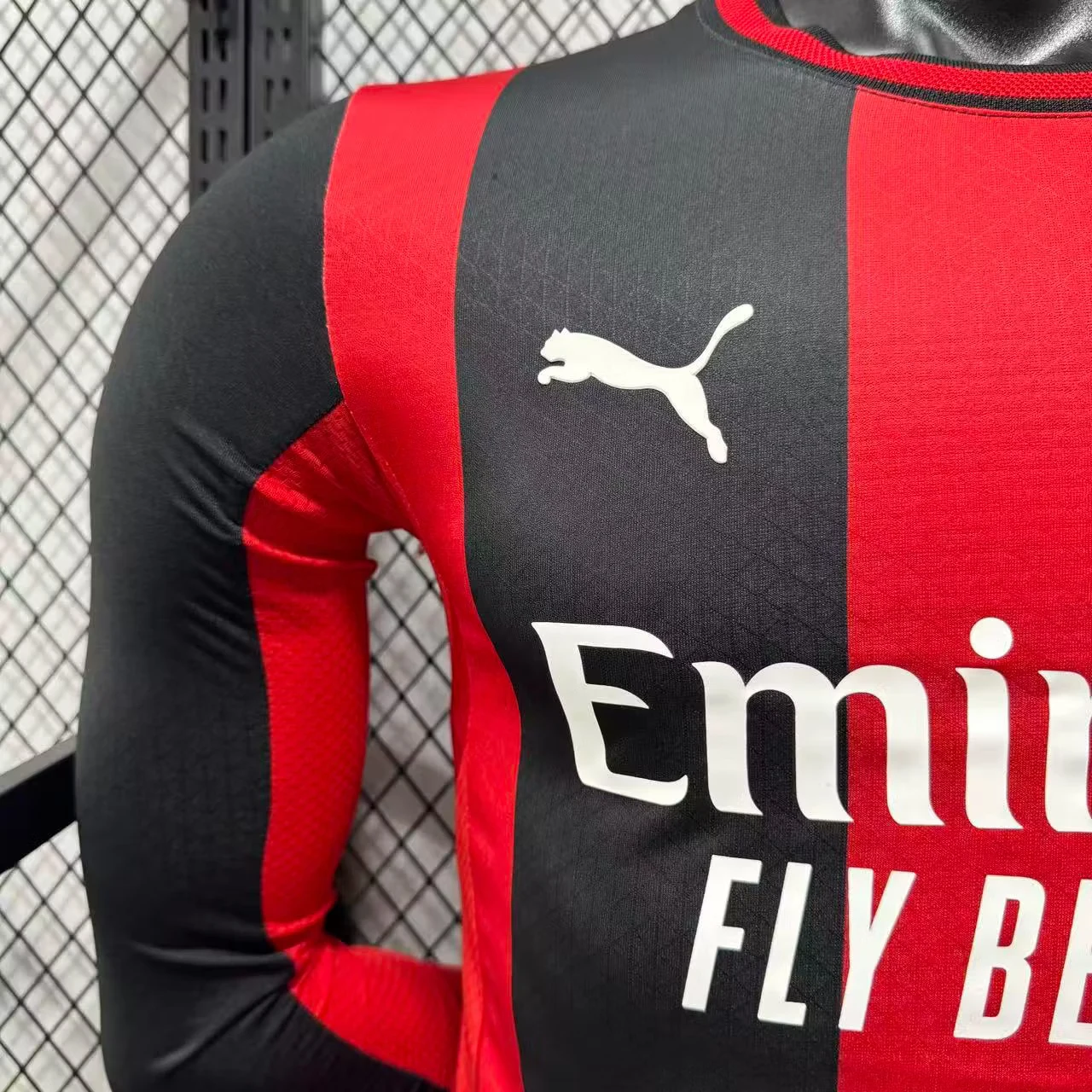 2026-27 AC Milan Home Long-Sleeve Jersey – Player Version view 11