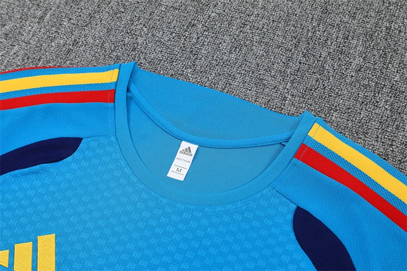 2026-27 Spain Lake Blue Short-Sleeve Training Jersey view 4