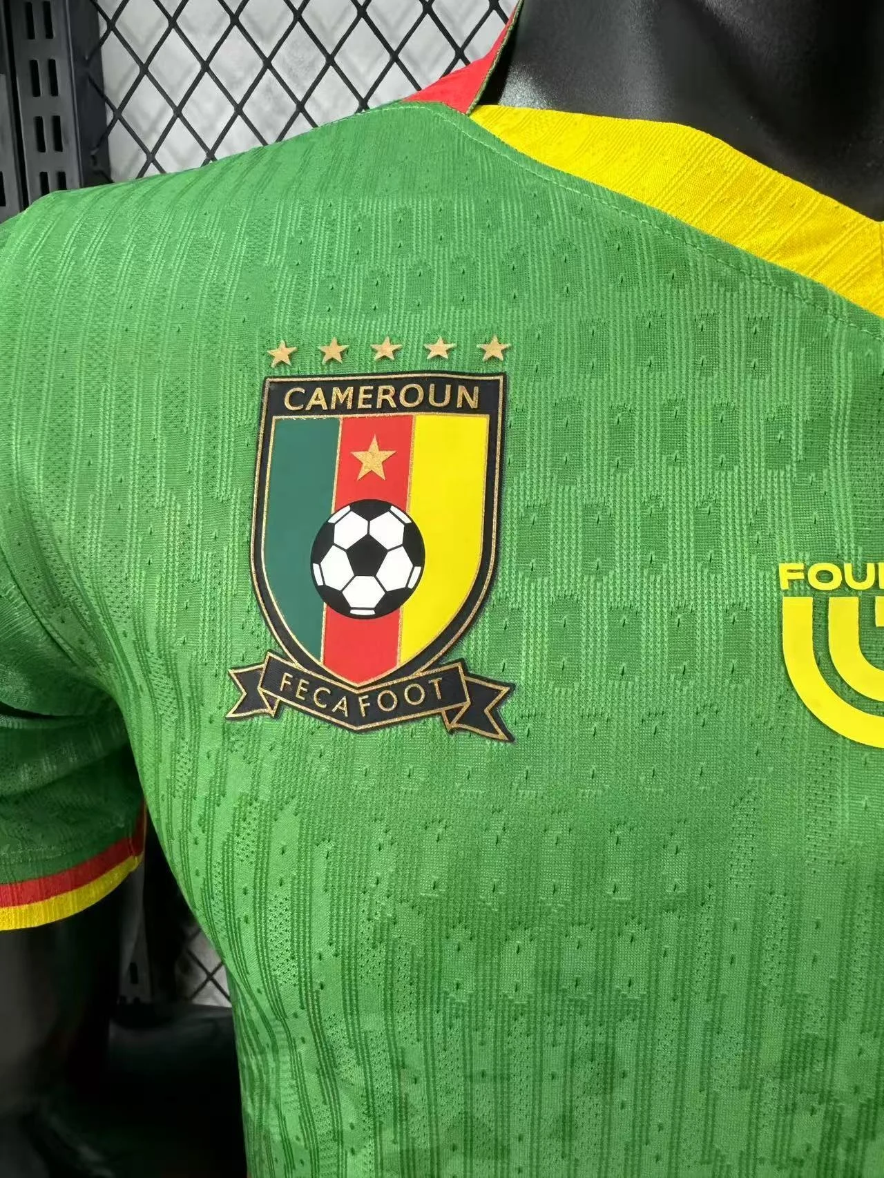 2025-26 Cameroon Home Jersey – Player Version view 4