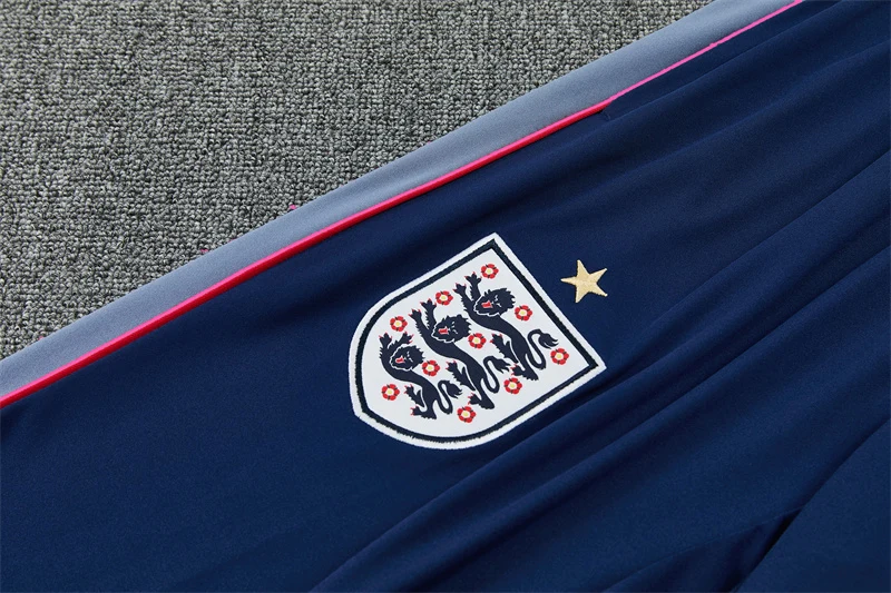 2026-27 England Grey Half-Zip Training Jersey view 12